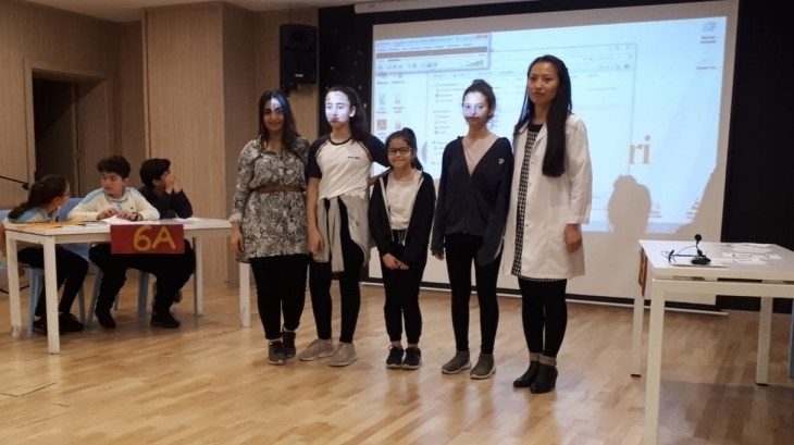 6. Sınıf Öğrencileri "Quiz Show" Etkinliğinde