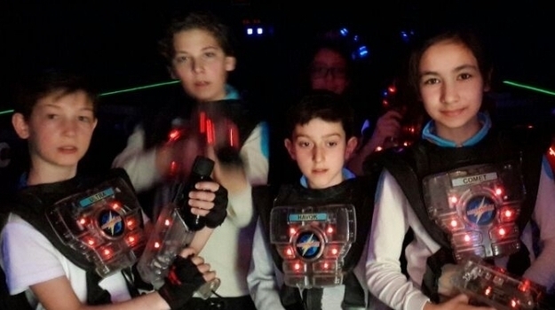 6/B Sınıfı Lazer Arena'da!