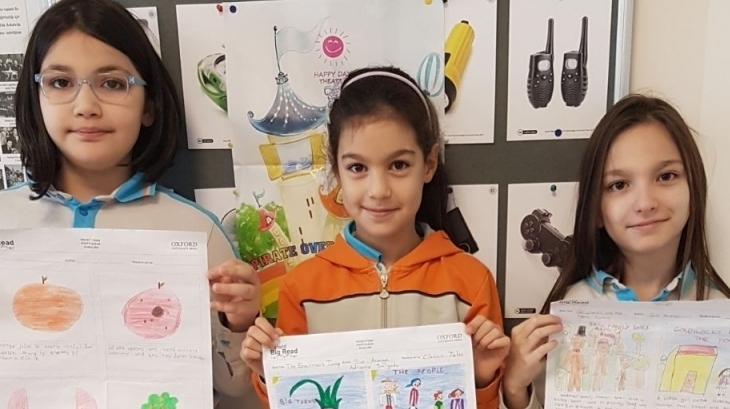 Primary school we joined Big Read competition