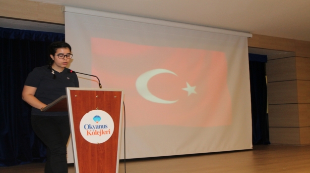 Ataşehir Okyanus Koleji'nde "İstiklal Marşı’nın Kabulü ve Mehmet Akif’i Anma Töreni"