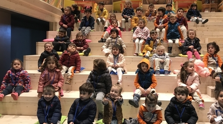 Avcılar Ağaçlar Grubu Öğrencileri Kütüphane Gezisi Etkinliğinde