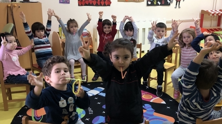 Avcılar Ağaçlar Grubu Öğrencileri Play Time Etkinliğinde;