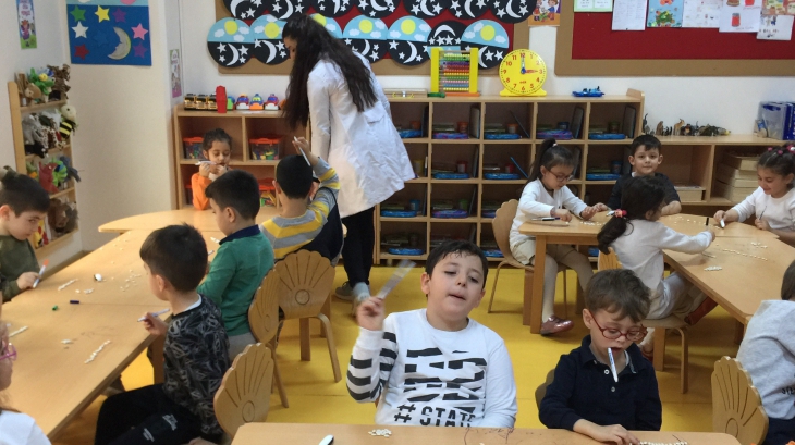 Avcılar Bulutlar  Grubu Öğrencileri Matematik Etkinliğinde