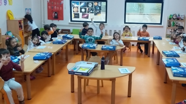 Avcılar Gezegenler  Grubu Öğrencileri Düşünme Becerileri Etkinliğinde