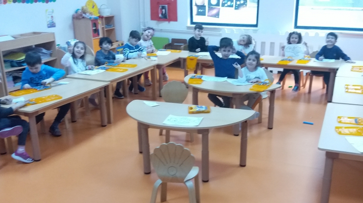 Avcılar Gezegenler Grubu Öğrencileri Sanat Etkinliğinde