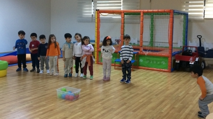 Avcılar Okyanus Koleji Deniz Yıldızları Grubu Oyun-Matematik Etkinliğinde