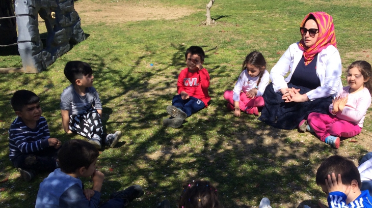 Avcılar Okyanus Koleji Deniz Yıldızları Grubu Bilingual Dersinde