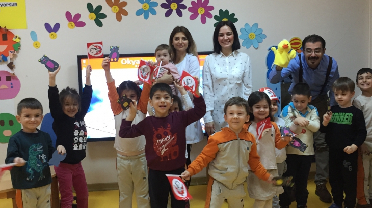Avcılar Okyanus Koleji İnciler Sınıfı Aile Katılımı Kapsamında Drama İle Bütünleştirilmiş Sanat Etkinliğinde