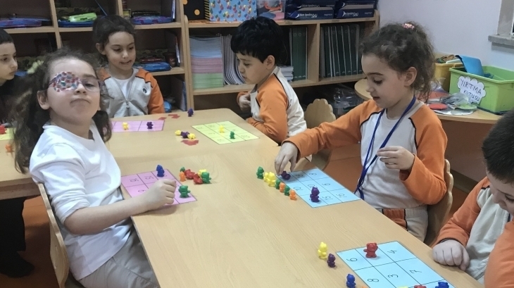 Avcılar Okyanus Koleji Yıldızlar Grubu Öğrenci Oyun Etkinliğinde