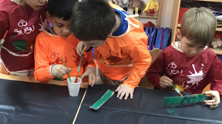 Avcılar Okyanus Koleji Yıldızlar Grubu Öğrencileri Sanat Etkinliğinde