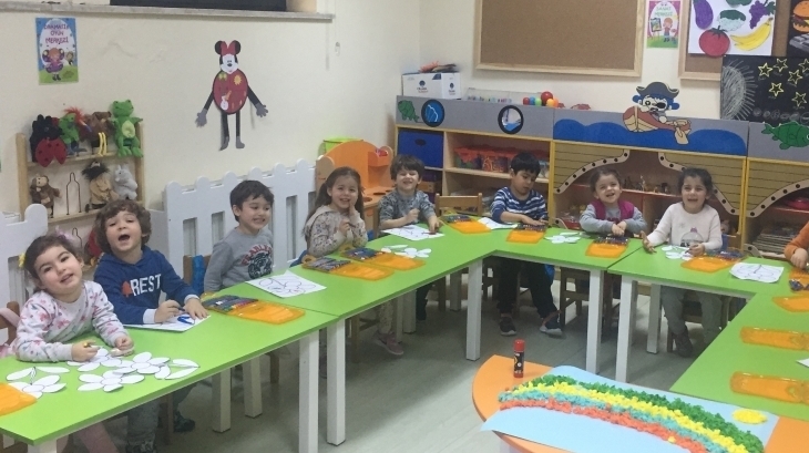 Avcılar Yağmurlar Grubu Öğrencileri Sanat Etkinliğinde