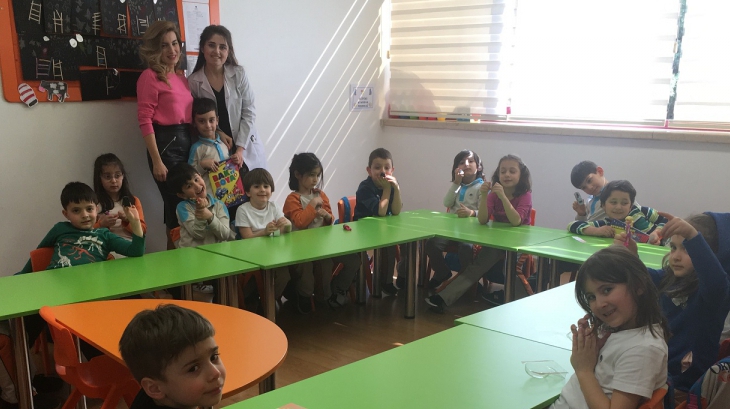 Bahçelievler Okul Öncesi Güneş Grubu Aile Katılımı Etkinliğinde