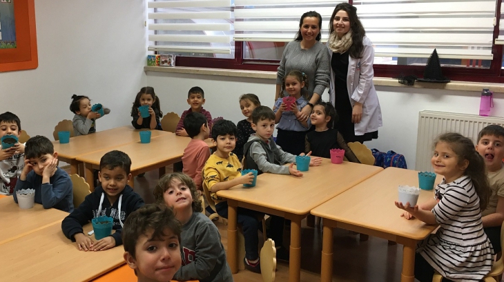 Bahçelievler Okul Öncesi Güneş Grubu Aile Katılımı Etkinliğinde