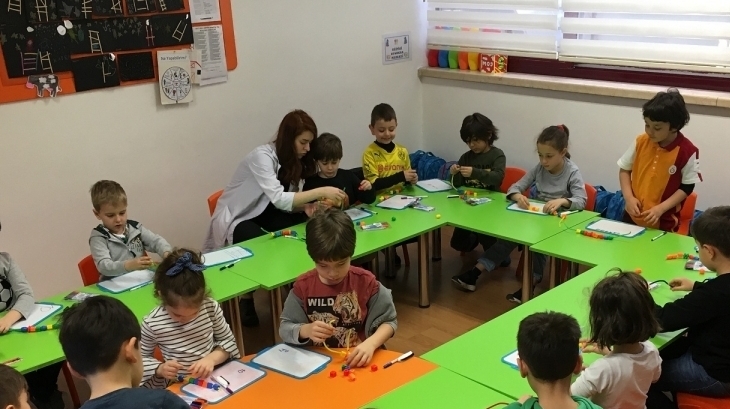 Bahçelievler Okul Öncesi Güneş Grubu Matematik etkinliğinde