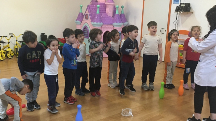 Bahçelievler Okul Öncesi Güneş Grubu Oyun Saatinde