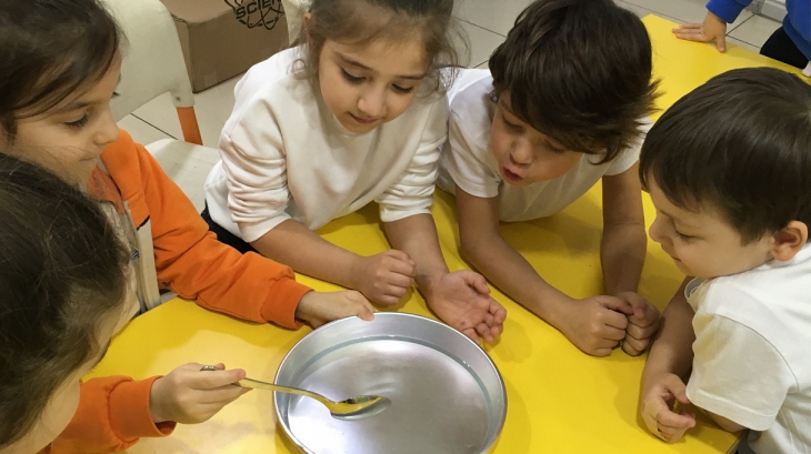 Bahçelievler Okul Öncesi Öğrencileri Madscience Etkinliğinde