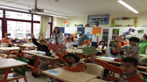 Bahçelievler Okyanus 2-B Öğrencilerinin Mektup Arkadaşları Oldu