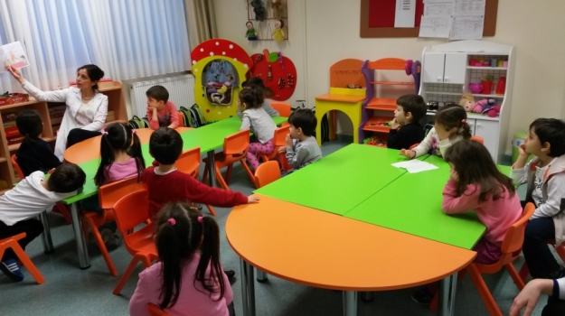 Bahçelievler Okyanus Koleji Balıklar Sınıfı Sosyal Beceri Dersinde