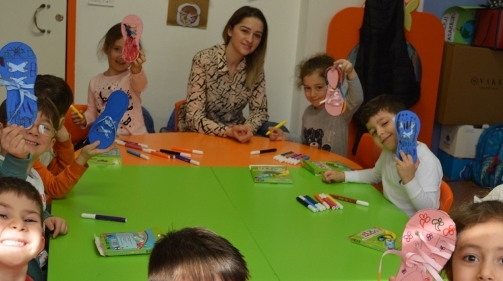 Bahçelievler Okyanus Koleji Okul Öncesi Deniz Yıldızları Grubu Aile Katılımı Etkinliğinde