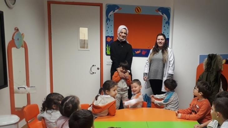 Bahçelievler Okyanus Koleji Okul Öncesi Deniz Yıldızları Grubu Aile Katılımı Etkinliğinde