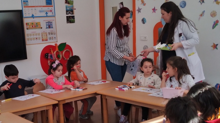 Bahçelievler Okyanus Koleji Okul Öncesi Deniz Yıldızı Grubu Aile Katılımı Etkinliğinde