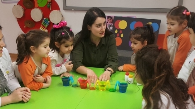 Bahçelievler Okyanus Koleji Okul Öncesi Deniz Yıldızları Grubu Aile Katılımı Etkinliğinde