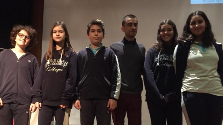 Bahçelievler Okyanus Koleji Ortaokul Kademesi 7. Sınıflar İngilizce Münazara Etkinliği - Yarı Final Müsabakası