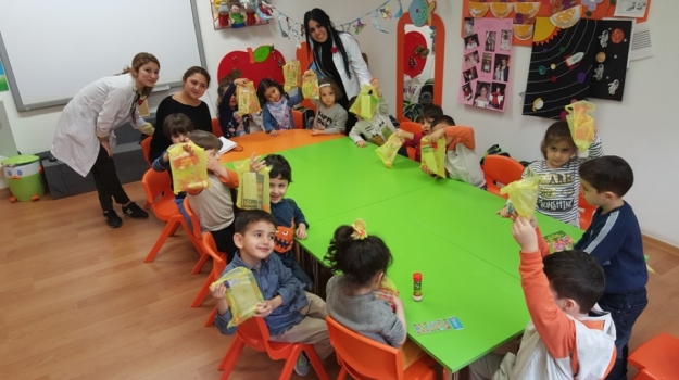 Bahçelievler Okyanus Okul Öncesi İnciler Grubu Aile Katılım Etkinliğinde