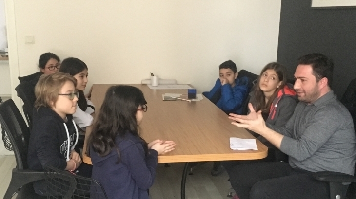 Bahçelievler Okyanus Ortaokulu Gelecekte Bir Gün Meslekte İlk Gün Projesi Meslek Ziyareti - Mimar