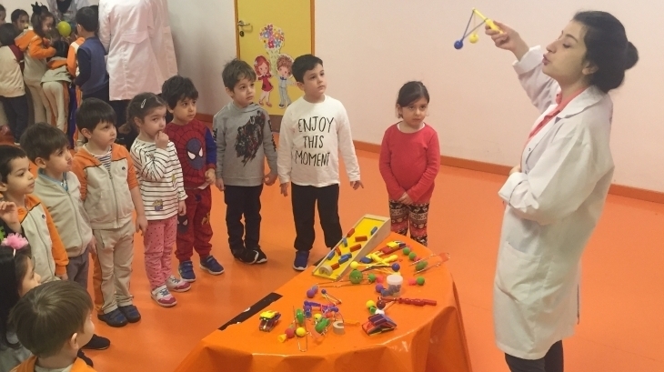 Bahçeşehir B Grubu Öğrencilerimiz Mad-Science Etkinliğinde