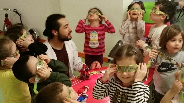 Bahçeşehir C Grubu Öğrencilerimiz Mad-Science Etkinliğinde