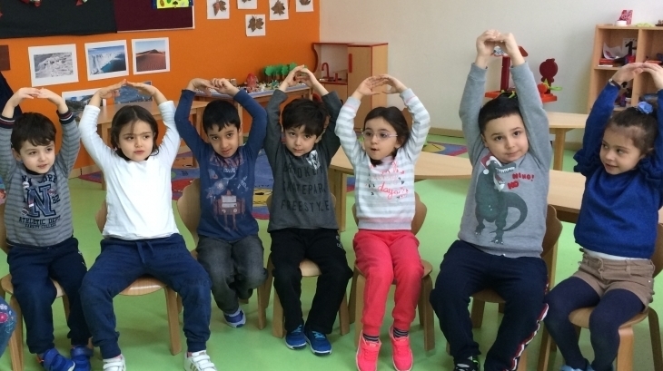Bahçeşehir Gökkuşağı Grubu Türkçe Dil Etkinliğinde
