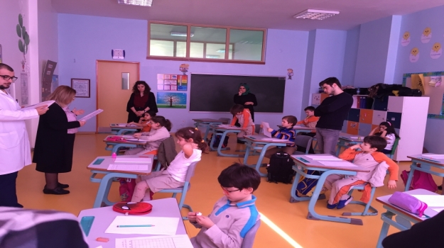 Üstün Zekâlılar 1-D Sınıfı "Prof. Dr. Ümit Davaslıgil İle Düşünme Becerileri Test Çalışması" Etkinliği