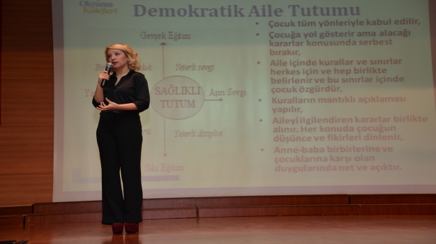 Bahçeşehir Okyanus Koleji'nde "Ebeveyn Tutumları" Semineri