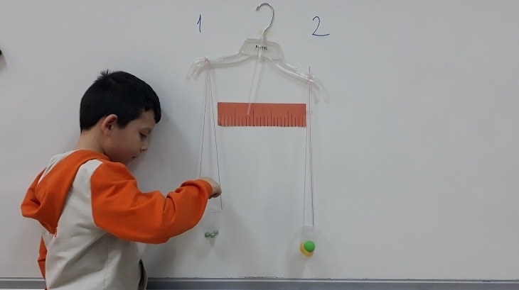 Üstün Zekalılar ve Yetenekliler İlkokulu 1-D Sınıfı Öğrencileri Matematik Dersinde
