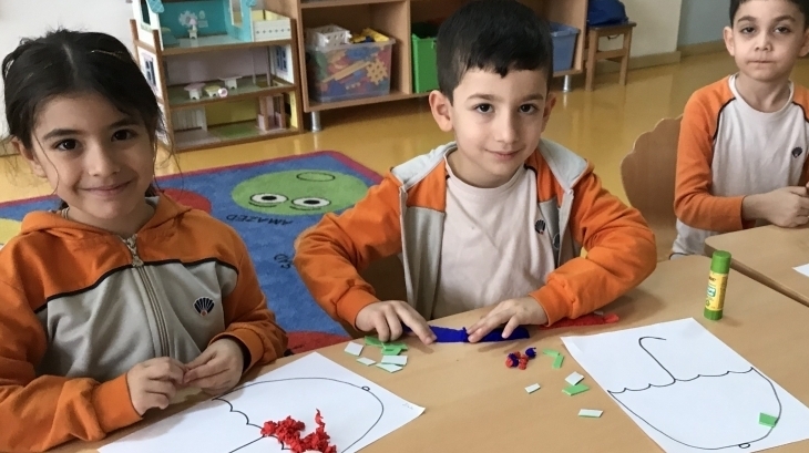 Bahçeşehir Okyanus Koleji Yıldızlar Grubu Sanat Etkinliğinde