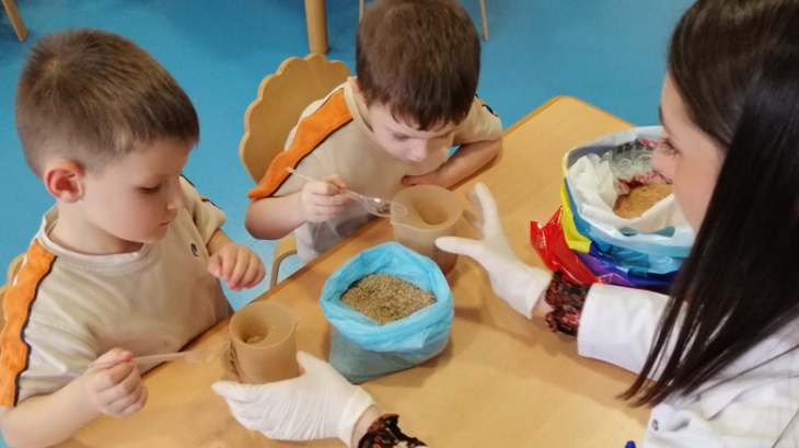 Bayrampaşa Okyanus Koleji Okul Öncesi Deniz Yıldızı Grubu Bütünleştirilmiş Etkinlik Dersinde
