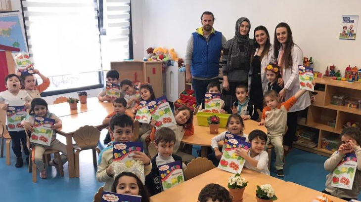 Bayrampaşa ;Okyanus Koleji  Okul Öncesi Güneş Grubu Öğrencileri Aile Katılımı Etkinliği
