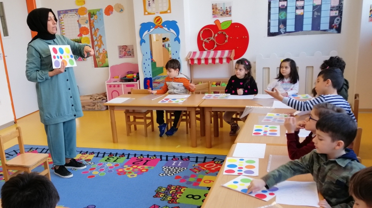 Beykent Okul Öncesi Güneş Grubu Aile Katılımı Etkinliğinde