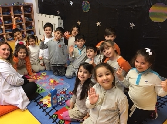 Beykent Okyanus Koleji Güneş Grubu Fen ve Doğa Etkinliğinde.