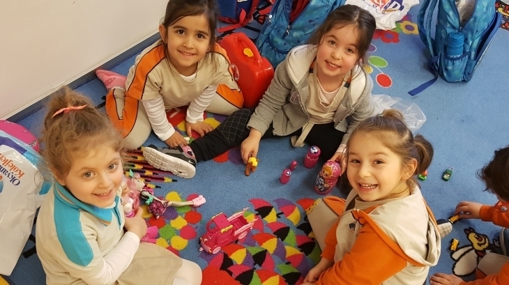 Beykent Okyanus Koleji Okul Öncesi Balıklar Grubu Öğrencileri Oyun Etkinliğinde
