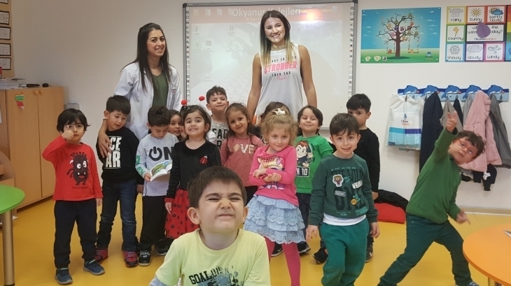 Beykent Okyanus Koleji Okul Öncesi Balıklar Grubu Öğrencileri Aile Katılımı Etkinliğinde