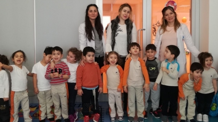Beykent Okyanus Koleji Okul Öncesi Çiçekler Grubu Öğrencileri Aile Katılım Etkinliğinde