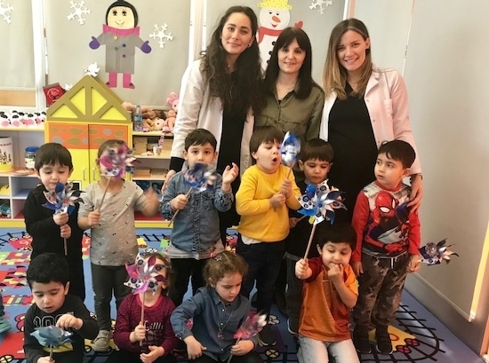 Beykent Okyanus Koleji Okul Öncesi Çiçekler Grubu Öğrencileri Aile Katılım Etkinliğinde