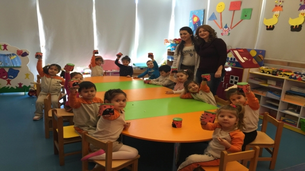 Beykent Okyanus Koleji Okul Öncesi Çiçekler Grubu Öğrencileri Aile Katılımı Etkinliğinde