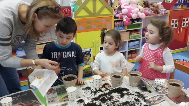 BEYKENT OKYANUS KOLEJİ OKUL ÖNCESİ ÇİÇEKLER GRUBU ÖĞRENCİLERİ AİLE KATILIMINDA