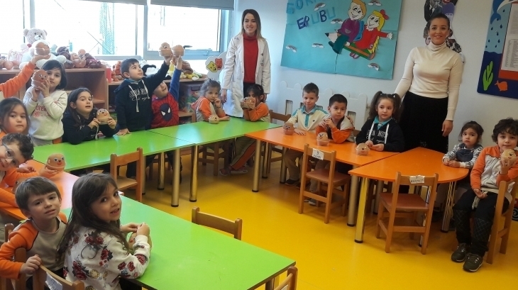 Beykent Okyanus Koleji Okul Öncesi Gökkuşağı Grubu Aile Katılımı Etkinliğinde