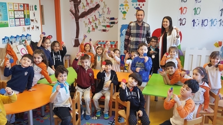 Beykent Okyanus Koleji Okul Öncesi Güneş  Grubu Öğrencileri Aile Katılımı Etkinliğinde