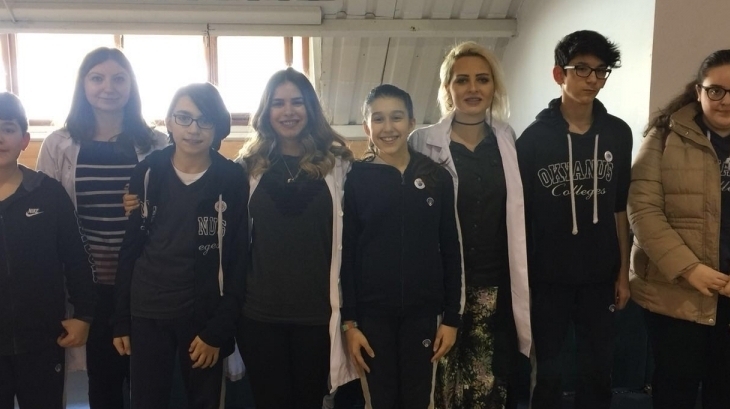 Beykent Okyanus Koleji Ortaokul Kademesi Şubat Ayı İngilizce Yıldızları