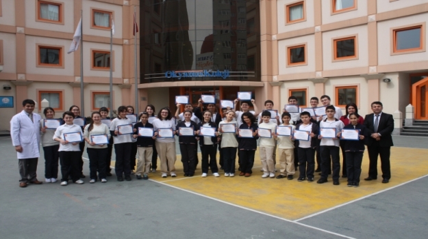 Beylikdüzü'nde AASBS-3 Başarı Sertifikaları